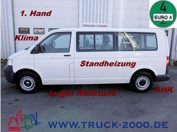 Minibus, Transport de personnes VW T5 2.5 TDI Lang 7 Sitzer 1.Hand Scheckheft Klima: photos 1