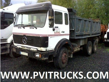 Camion benne occasion mercedes 10 roues #4