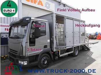 Camion bétaillère IVECO ML 80E18 Finkl Voll Alu 1Stock Euro4 Sammelwagen: photos 1