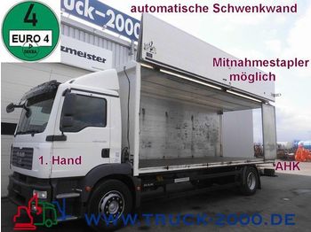 Camion pour le transport de boissons MAN TGM 18.330 autom.Schwenkwand*Mitnahmestapler*AHK: photos 1
