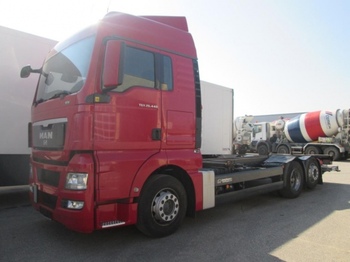 Camion porte-conteneur/ Caisse mobile MAN TGX 26.440 6x2 Multiwechlser, EEV, LBW,Hydraulikrahmen: photos 1