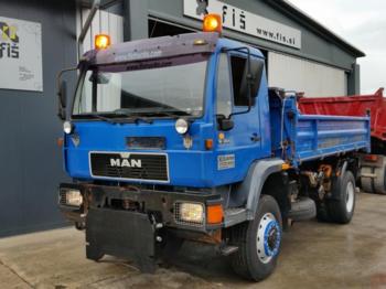 Camion benne MAN Year: 1999 Type: tipper Gearbox: manual ZF Suspension: Front spring, bac: photos 1