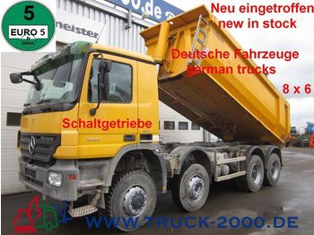 Camion benne MERCEDES-BENZ 4141 K Actros 8X6 Deutsche Fahrzeuge aus 1. Hand: photos 1