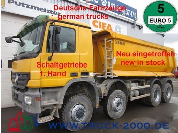 Camion benne MERCEDES-BENZ 4141 K Actros 8X6 Deutsche Fahrzeuge aus 1. Hand: photos 1