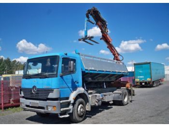 Camion benne MERCEDES-BENZ HDS 5,25/2,45 ATEGO 1828 WYWROT HDS: photos 1