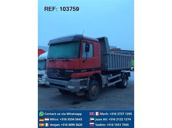 Camion benne Mercedes-Benz ACTROS 1831 - SOON EXPECTED - 4X4 FULL STEEL HUB: photos 1