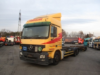 Camion porte-conteneur/ Caisse mobile Mercedes-Benz Actros 2544, 6x2 Wechselfahrgestell + Tandem Lafette: photos 1