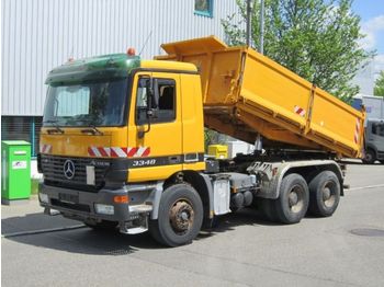 Camion benne Mercedes-Benz Actros 3348 V8 6x4 3-Seiten Kipper Retarder Blat: photos 1