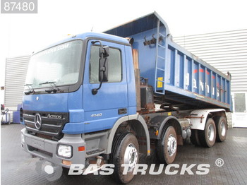 Camion benne Mercedes-Benz Actros 4140 K Big-Axle Analog Tacho 3-Pedals Eur: photos 1