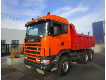 Camion benne Scania 114 380 BB 6x4 Tipper/Tractor: photos 1