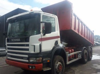 Camion benne Scania 124 G 420 6x6 tractor-tipper: photos 1