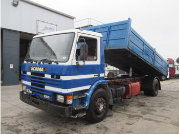 Camion benne Scania 93 M - 280 (3-SIDE TIPPER): photos 1