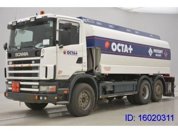 Camion citerne pour transport de lait Scania R124.420 - 6X2 - 20k L: photos 1