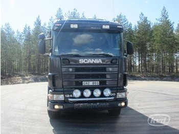 Camion benne Scania R124 GB 8x4*4 Dumperbil -98: photos 1