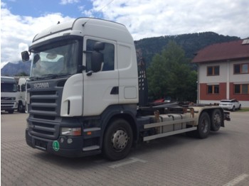 Camion ampliroll Scania R420 6x2 Haken: photos 1