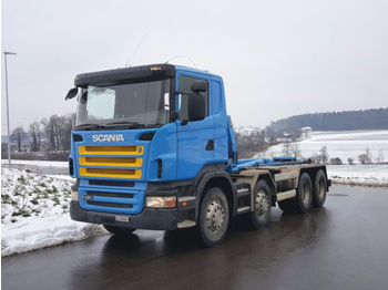 Camion ampliroll Scania R420 CB8x4: photos 1