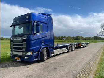 Scania R500 NGS | 6x2*4 LB | FULL AIR | RETARDER | LOW KM | PTO | - Camion porte-voitures: photos 1