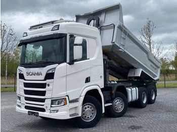 Scania R650 V8 NGS 8X4 | TIPPER | HUB REDUCTION | RETARDER | FULL STEEL - Camion benne: photos 1