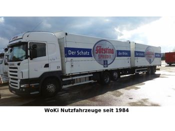 Camion pour le transport de boissons Scania R 400 Euro 5 6x2*4 Lenkachse Komplettzug: photos 1