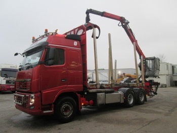 Camion pour transport de bois Volvo FH16-700 Holztransporter, E5, Palfinger Epsilon X Cab: photos 1