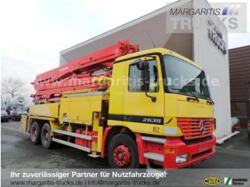Camion pompe Mercedes-Benz 2635 6x4 Putzmeister 36m ZX DE-Fahrzeug EUR3: photos 1