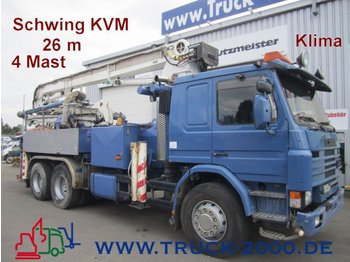 Camion pompe Scania 93 H 280 6x4 Schwing KVM 26m 4 Mast Klima: photos 1