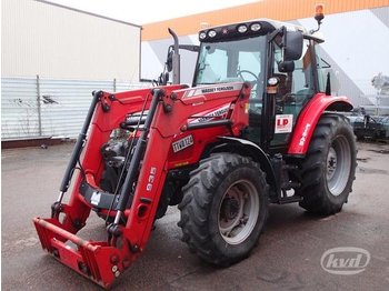Tracteur agricole Massey Ferguson 5435 Traktor med lastare, frontlyft, plog & spridare -06: photos 1