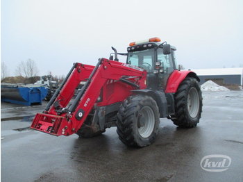 Tracteur agricole Massey Ferguson 7495 Dyna VT Traktor med lastare & frontlyft (rep.objekt): photos 1