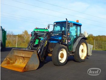 Tracteur agricole New Holland TN75D Traktor med lastare, plog & spridare: photos 1