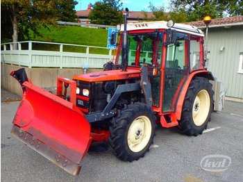 Tracteur agricole Same ARGON 50DT Tractor with loader, plow and spreader: photos 1