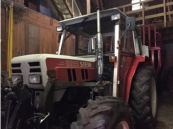 Tracteur agricole Steyr 8055A mit FHW+FZW und Hauer Frontlader: photos 1