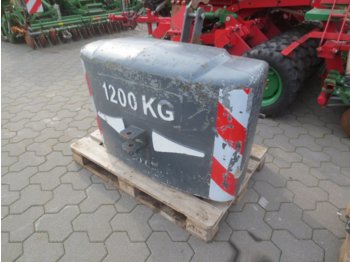 Contrepoids pour Machine agricole 1200 KG: photos 1