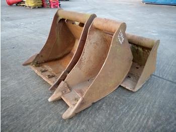 Godet 17" Digging Bucket to suit Dedicated QH: photos 1