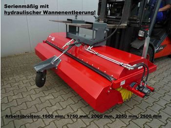 EURO-Jabelmann Staplerkehrmaschinen 1,50 m, einschl. hydr. Entleerung, aus laufe  - Brosse