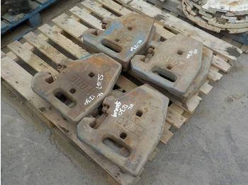 Contrepoids pour Tracteur agricole Case Counterweights to suit Tractor (12 of): photos 1
