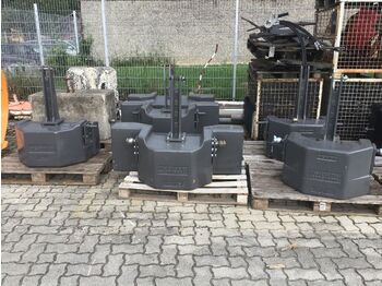 Fendt 400kg - 1800kg  - contrepoids