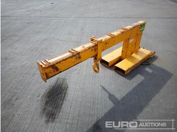 Flèche pour Chariot élévateur Crane Attatchment to suit Forklift: photos 1