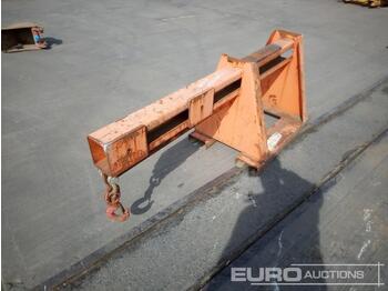 Flèche pour Chariot élévateur Crane Attatchment to suit Forklift: photos 1