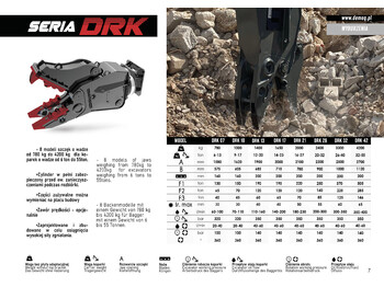 Cisaille de démolition pour Pelle neuf DEMOQ DRK10  Hydraulic Rotating Pulveriser Crusher 1000 KG: photos 3