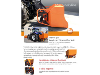 Epandeur de sable neuf GALEN Salt Spreader for tractor: photos 1