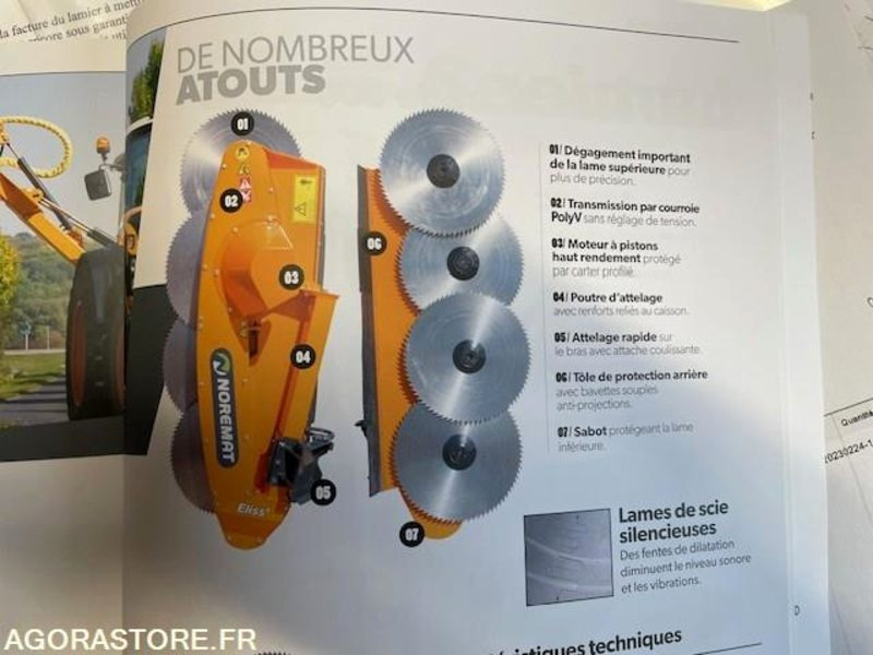 Accessoire LAMIER ELISS 4EL V2