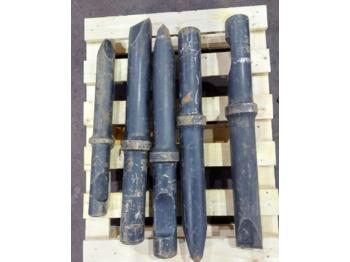 Marteau hydraulique pour Engins de chantier Montabert Hydraulic hammer chisels: photos 1