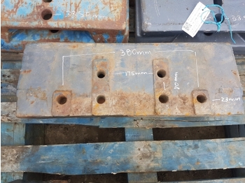 Contrepoids New Holland Ford, 8160, 60, Tm, Fiat M Series Main Weight Carrier Block 5172317: photos 1