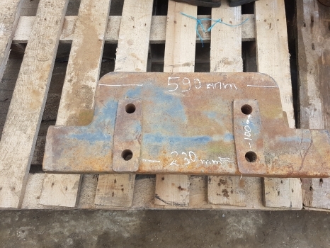 Contrepoids New Holland Tl70, Tl80,tl100 Series Main Weight Carrier Block 87302955, 47129560: photos 6