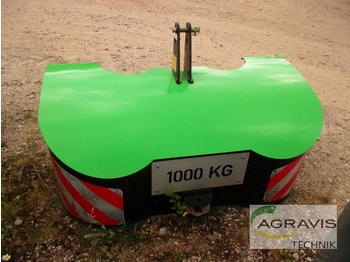 Contrepoids pour Machine agricole Raiftec UNIVERSALGEWICHT 1000 KG: photos 1