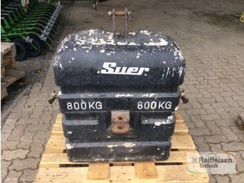Contrepoids pour Tracteur agricole Suer Stahlbetongewicht 800 kg: photos 1