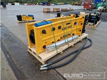 Marteau hydraulique Unused KBKC 140 Hydraulic Breaker 80mm Pin to suit 20 Ton Excavator: photos 1