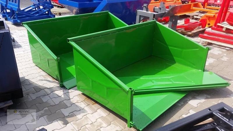 Accessoire pour Tracteur agricole neuf Vemac Transportbox 180 x 100cm Box Traktor Heckcontainer Container NEU: photos 4