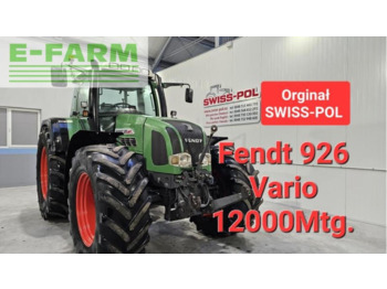 Tracteur agricole FENDT 926 Vario