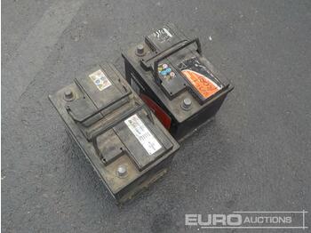 Outil/ Équipement 12V Car Battery (2 of) / Baterías de Coche: photos 1